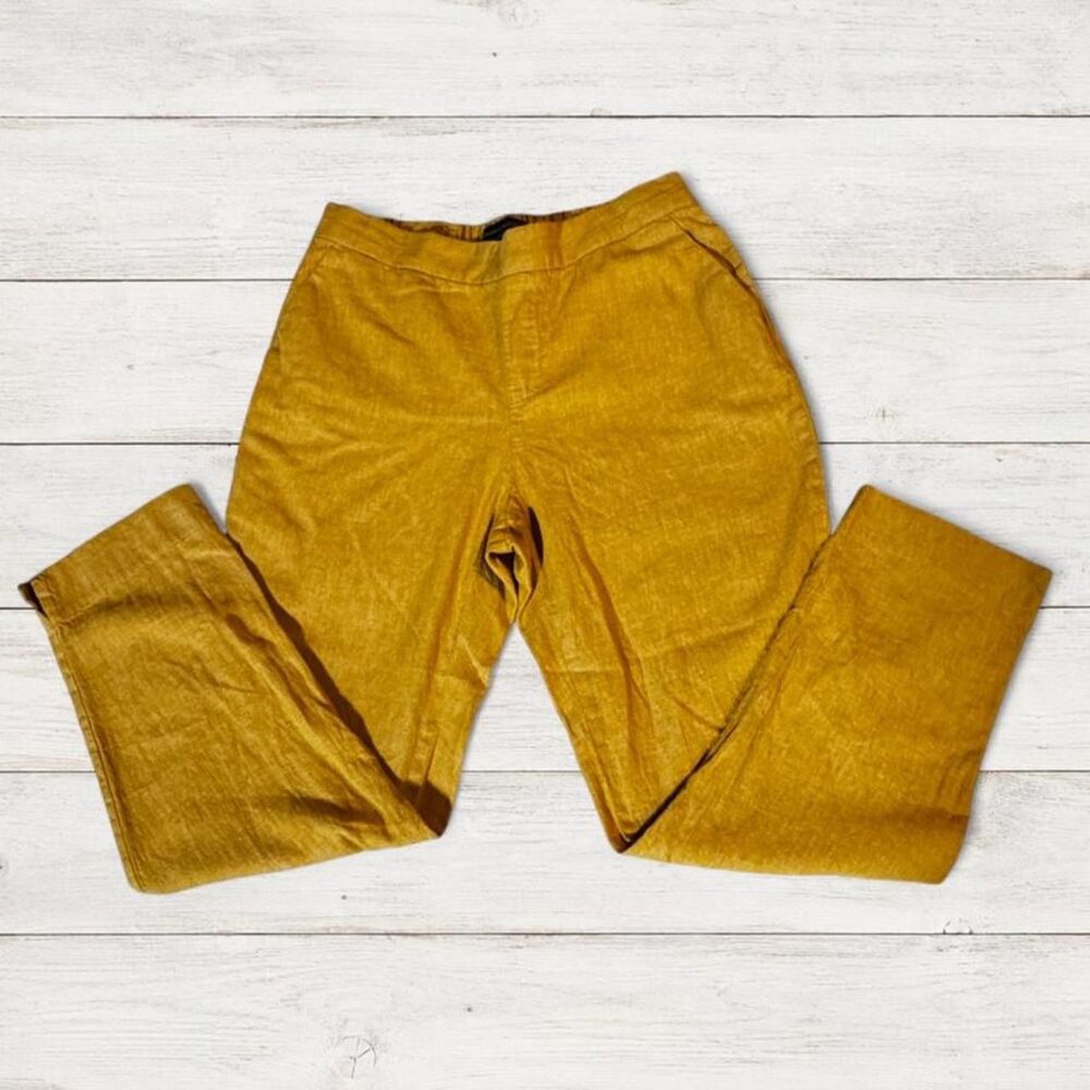 Banana-republic Women's Yellow and Gold Trousers